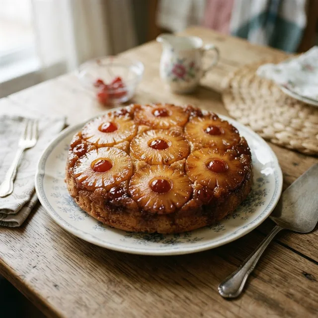 Pineapple Upside-Down Cake