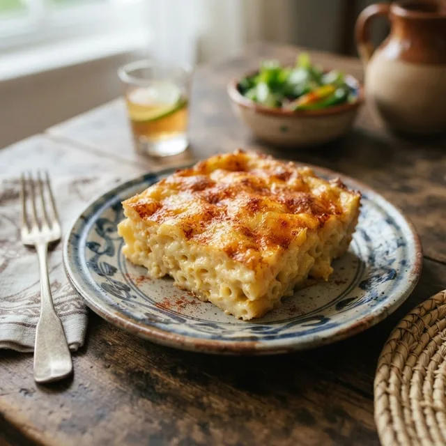 Bajan Macaroni Pie