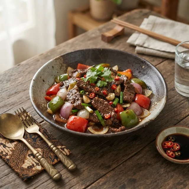 Daging Masak Lada Hitam