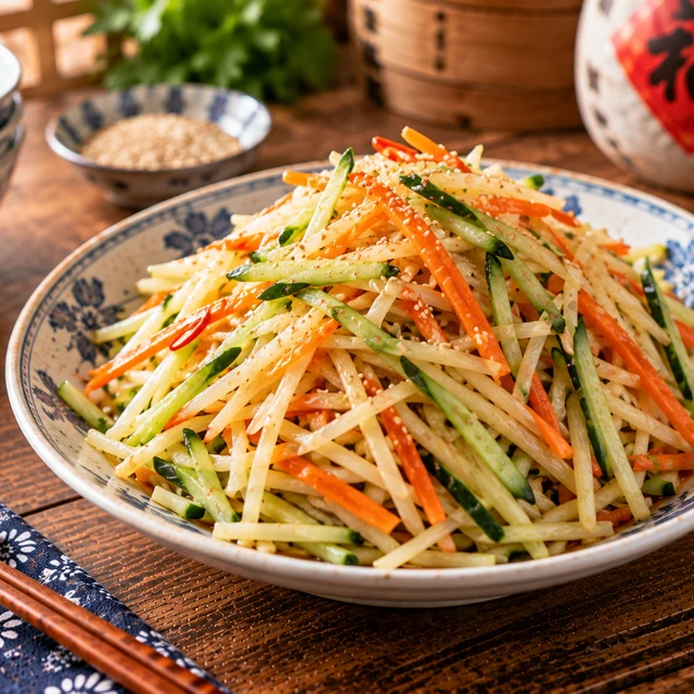 Three-Shred Cold Salad