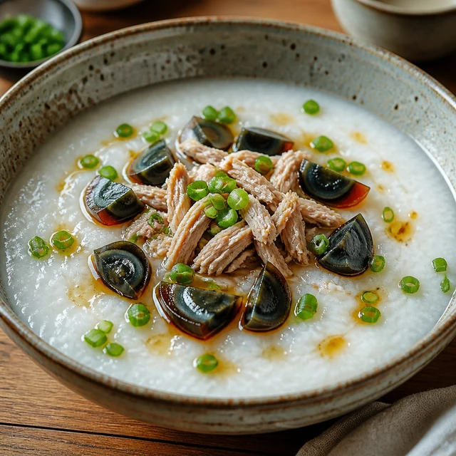 Century Egg and Pork Congee