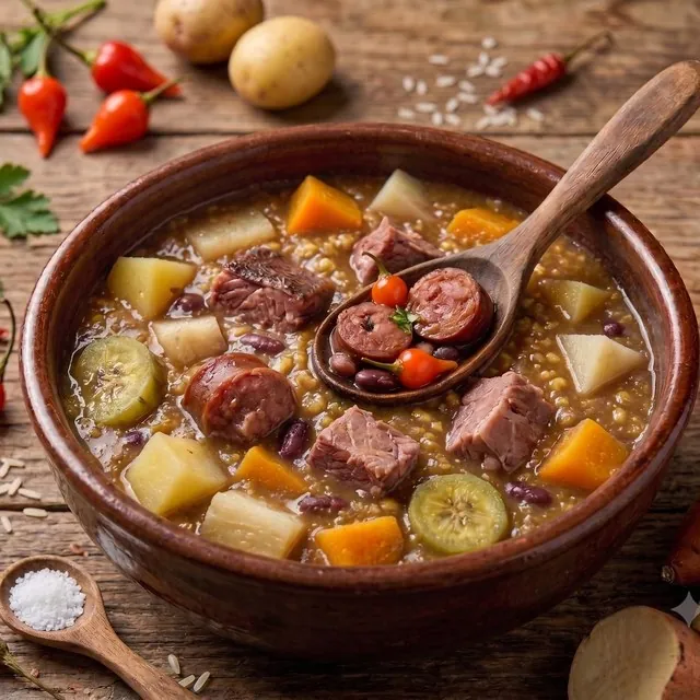 Xerém (Cornmeal Porridge)