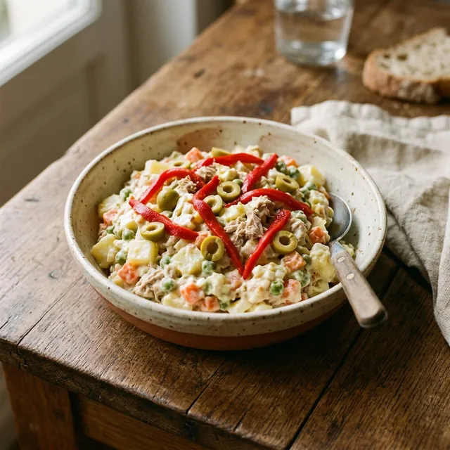 Ensaladilla Rusa (Spanish Potato Salad)