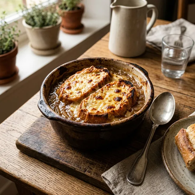 Soupe à l'Oignon