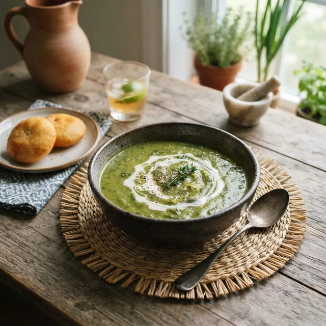 Grenadian Callaloo Soup