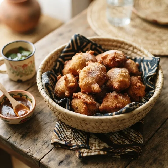 Guinean Banana Beignets
