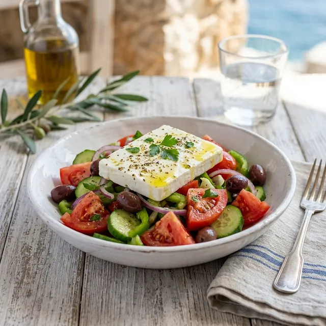 Horiatiki (Greek Salad)
