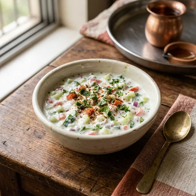 Raita (Yogurt & Cucumber Salad)