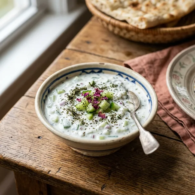 Mast-o Khiar (Yogurt & Cucumber Dip)