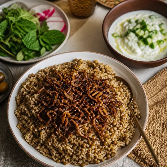 Jordanian Mujaddara
