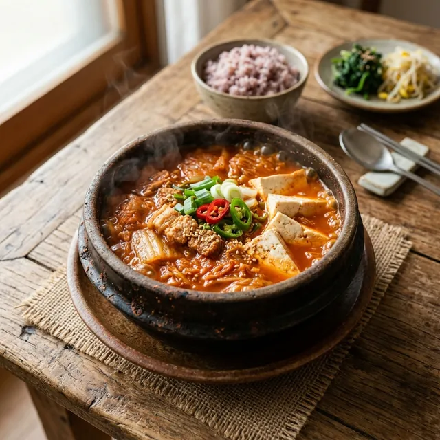 Kimchi Jjigae (Kimchi Stew)
