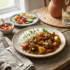 セントルシア風カレーゴート
