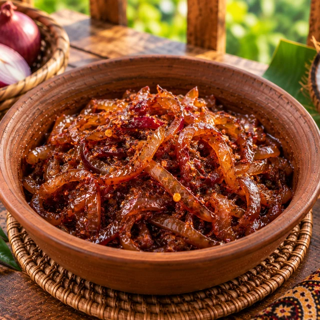 Seeni Sambol (Sweet Onion Relish)