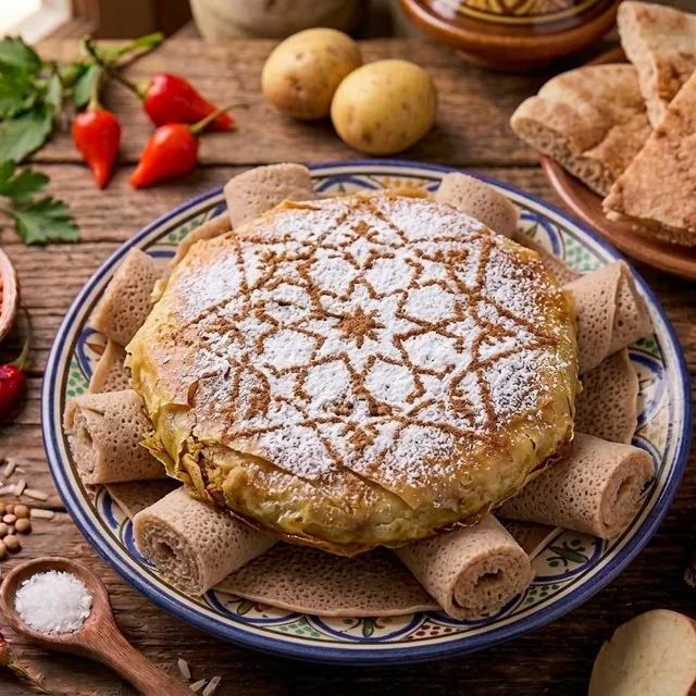 Pastilla (Chicken Pie)
