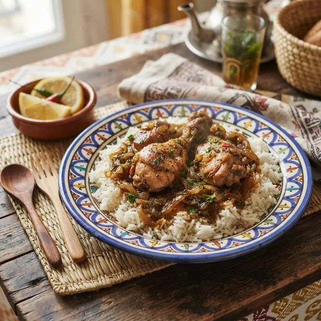 Mauritanian Yassa Poulet