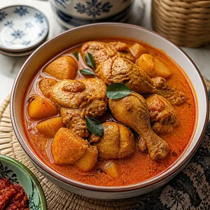 ニョニャ風チキンカレー