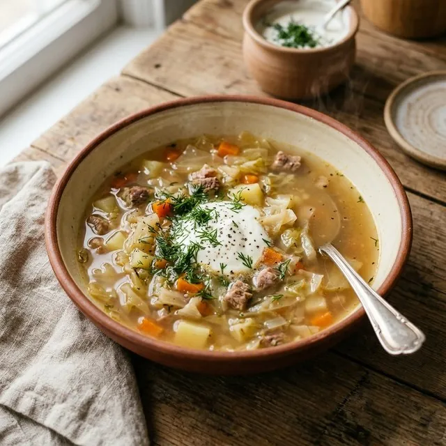 Shchi (Cabbage Soup)