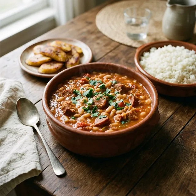 Feijoada Santomense (Bean & Pork Stew)
