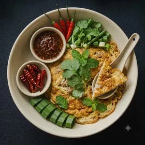 タイ風オムレツ（カイジャオ）