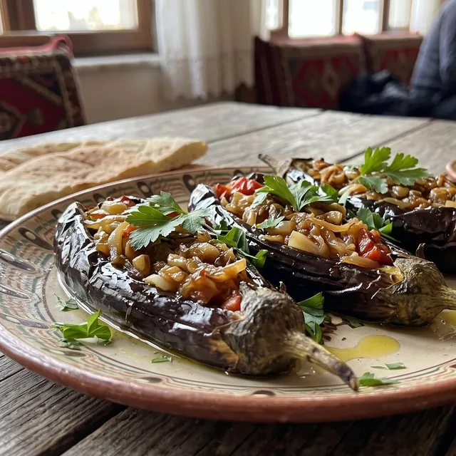 İmam Bayıldı (Olive Oil-Braised Eggplant)