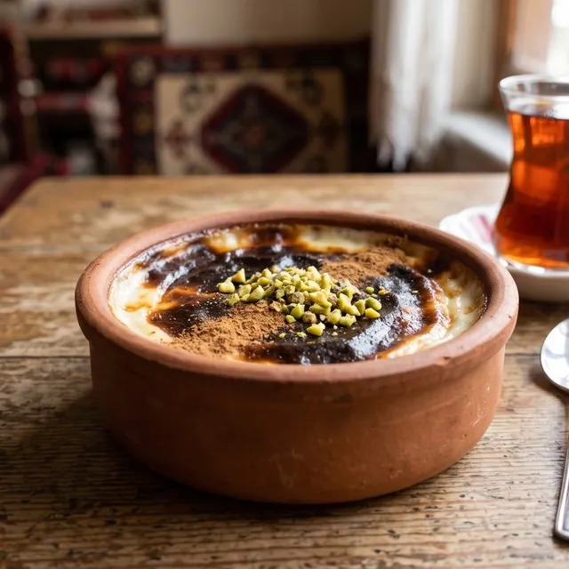 Sütlaç (Turkish Rice Pudding)