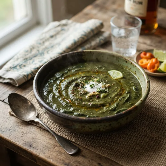 Vincentian Callaloo Soup