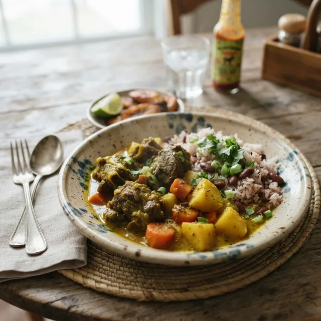 セントビンセント風カレー・ゴート