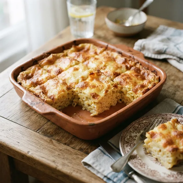 Vincentian Macaroni Pie