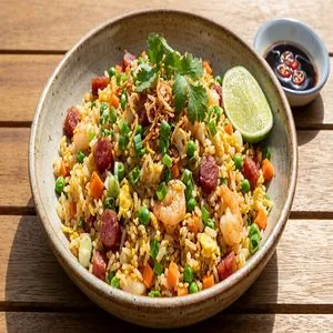 コムチェン（ベトナム風チャーハン）
