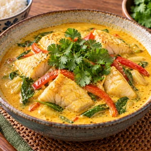 タイ風ココナッツフィッシュカレー