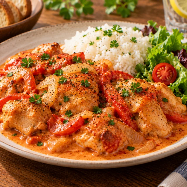 Creamy Paprika Chicken