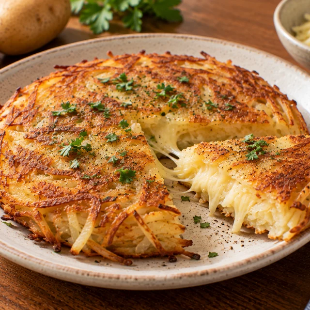 Potato and Cheese Galette