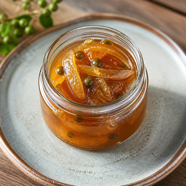 Sansho Pepper and Lemon Confiture