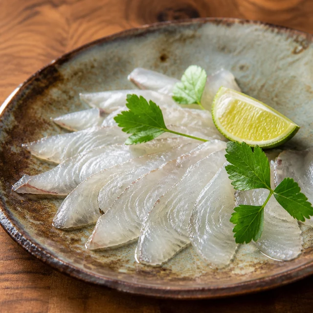 Kelp-Cured Sashimi Carpaccio