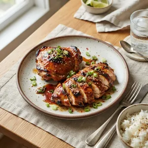 鶏もも肉のナンプラーはちみつ焼き