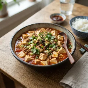 豆腐のトマト麻婆