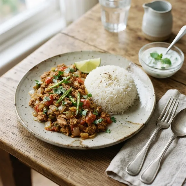 Tuna Keema Curry