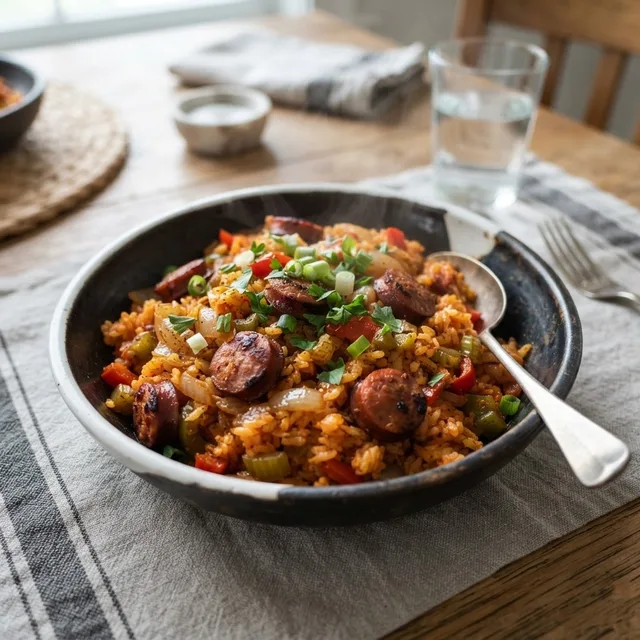 Sausage Jambalaya-Style Rice