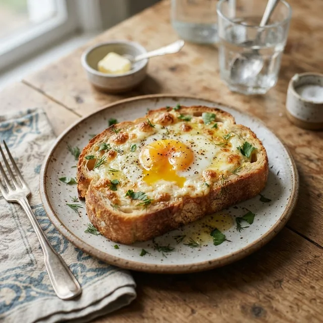 Khachapuri-Style Egg Toast