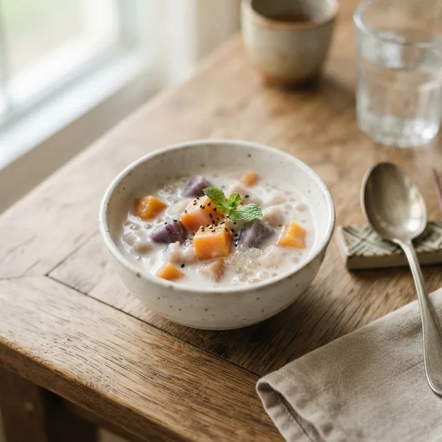 Sweet Potato Coconut Chè
