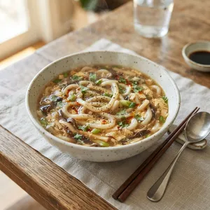 レモン酸辣湯うどん